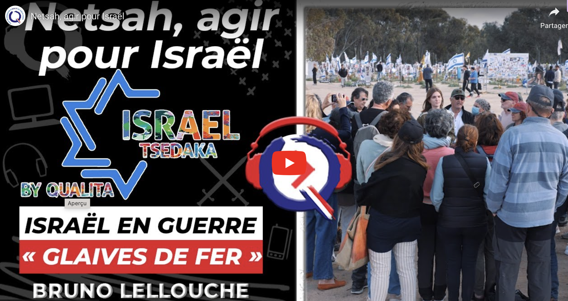 Netsah, agir pour Israël