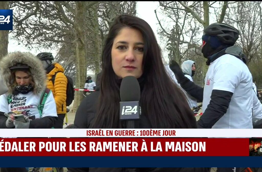 Course cycliste pour rappeler les otage